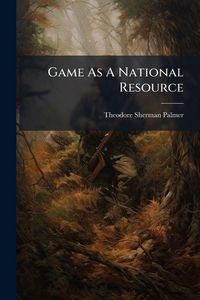 Produktbild: Game As A National Resource
