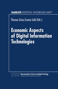 Produktbild: Economic Aspects of Digital Information Technologies