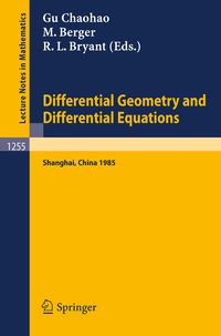 Produktbild: Differential Geometry and Differential Equations