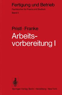 Produktbild: Arbeitsvorbereitung I