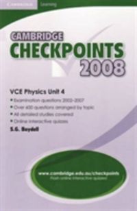 Produktbild: Boydell, S: Cambridge Checkpoints VCE Physics Unit 4 2008