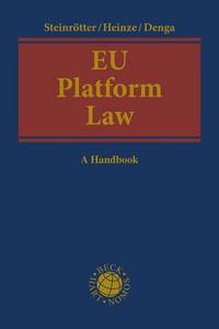 Produktbild: EU Platform Law