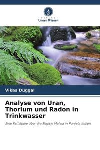 Produktbild: Analyse von Uran, Thorium und Radon in Trinkwasser