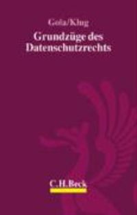 Produktbild: Grundz&uuml;ge des Datenschutzrechts