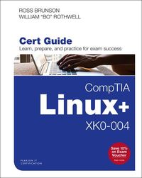 Produktbild: Comptia Linux+ Xk0-004 Cert Guide