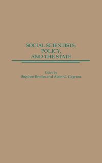 Produktbild: Social Scientists, Policy, and the State