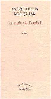 Produktbild: La Nuit de l'Oubli