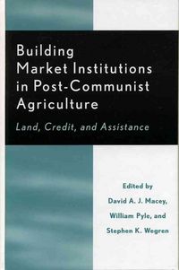 Produktbild: Building Market Institutions I