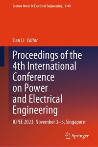 Produktbild: Proceedings of the 4th International Conference on Power and Electrical Engineering