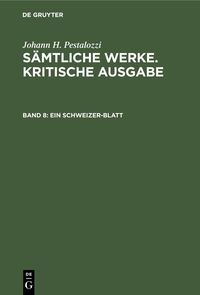 Produktbild: Ein Schweizer-Blatt