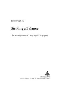 Produktbild: Striking a Balance