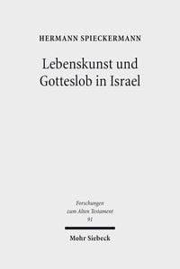 Produktbild: Lebenskunst und Gotteslob in Israel