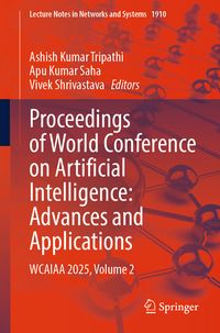 Produktbild: Proceedings of World Conference on Artificial Intelligence: Advances and Applications