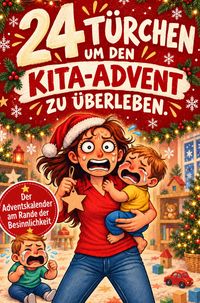 Produktbild: 24 T&uuml;rchen, um den Kita- Advent zu &uuml;berleben. Der Adventskalender f&uuml;r Erzieherinnen am Rande der Besinnlichkeit