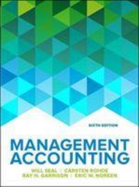 Produktbild: Rohde, C: Management Accounting, 6e