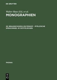 Produktbild: Braunschweig-Veltenhof - Pf&auml;lzische Sprachinsel im Ostf&auml;lischen