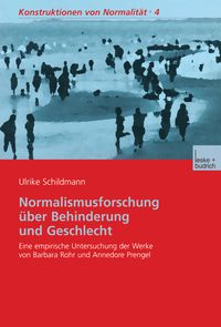 Produktbild: Normalismusforschung &uuml;ber Behinderung und Geschlecht