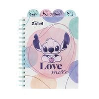 Produktbild: CoolPack Notizbuch Disney Stitch mit Spiralbindung Love more DIN A5