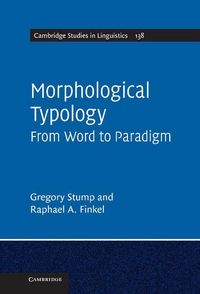 Produktbild: Morphological Typology
