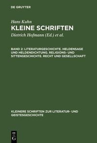 Produktbild: Literaturgeschichte. Heldensage und Heldendichtung. Religions- und Sittengeschichte. Recht und Gesellschaft