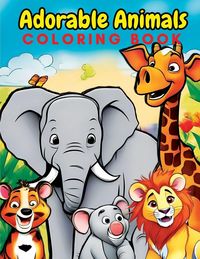 Produktbild: Adorable Animals Coloring Book for Kids