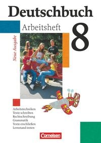 Produktbild: Deutschbuch Gymnasium - 2008 - 8. Klasse - Arbeitsheft mit L&ouml;sungen