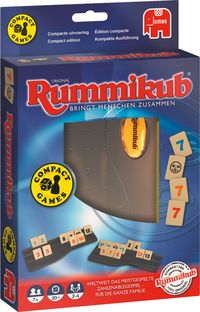Jumbo Rummikub Wort in Metalldose Geschicklichkeitsspiel