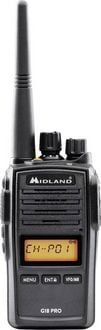 Produktbild: Midland Midland G18 Pro NC, PMR446 Funkger&auml;t C1145.04 PMR-Funkger&auml;t