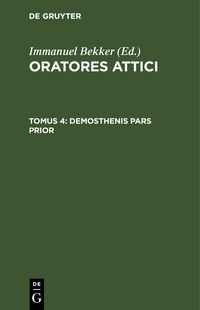 Produktbild: Demosthenis pars prior