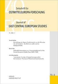 Produktbild: Zeitschrift f&uuml;r Ostmitteleuropa-Forschung (ZfO) 75/3 / Journal of East Central European Studies (JECES) 75/3