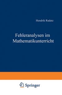 Produktbild: Fehleranalysen im Mathematikunterricht