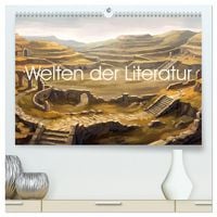 Produktbild: Welten der Literatur - Zw&ouml;lf Zust&auml;nde des Imagin&auml;ren (hochwertiger Premium Wandkalender 2027 DIN A2 quer), Kunstdruck in Hochglanz
