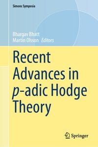 Produktbild: Recent Advances in p-adic Hodge Theory