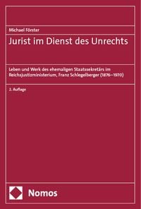 Produktbild: Jurist im Dienst des Unrechts