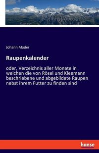 Produktbild: Raupenkalender