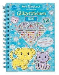 Produktbild: Mein R&auml;tselbuch mit bunten Glitzersteinen. Tiere