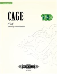 Produktbild: Cage, J: 4'33' (Centennial Edition)