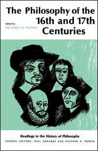 Produktbild: Philosophy of the Sixteenth and Seventeenth Centuries