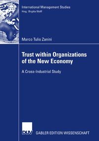 Produktbild: Trust within Organizations of the New Economy