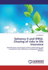 Produktbild: Solvency II and IFRS4. Chasing of risks in life insurance
