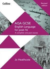 Produktbild: AQA GCSE English Language for post-16
