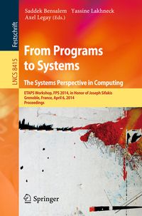 Produktbild: From Programs to Systems - The Systems Perspective in Computing