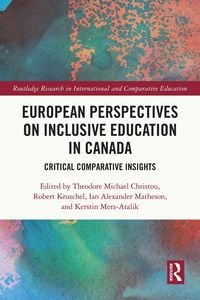 Produktbild: European Perspectives on Inclusive Education in Canada