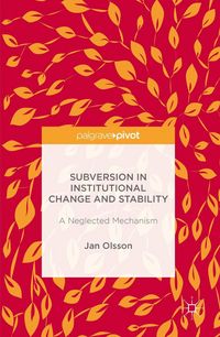 Produktbild: Subversion in Institutional Change and Stability