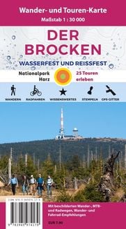 Produktbild: Der Brocken 1:30 000