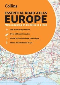Produktbild: Collins Essential Road Atlas Europe