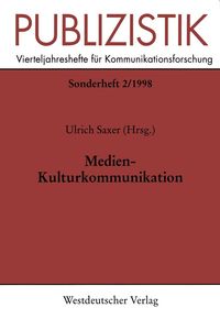 Produktbild: Medien-Kulturkommunikation