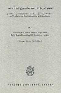 Produktbild: Vom Kleingewerbe zur Gro&szlig;industrie.