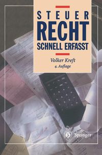 Bild vom Artikel Steuerrecht vom Autor Volker Kreft