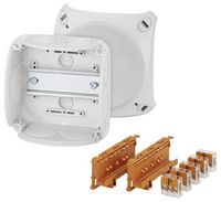 Produktbild: Hensel 62000419 Abzweigkasten mit Schraubklemmen, halogenfrei (L x B) 130mm x 130mm 1St.